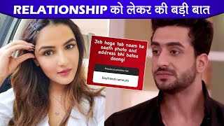 Khatron Ke Khiladi Made In India Jasmin Bhasin Response On Dating and Relationship With Aly Goni |