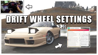 Drift Wheel Settings 2020 - Forza Horizon 4 | Logitech g29