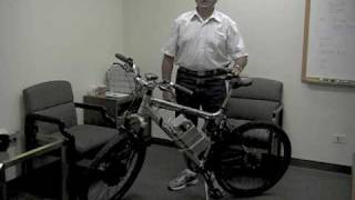 Electric Bike using Nilar Batteries