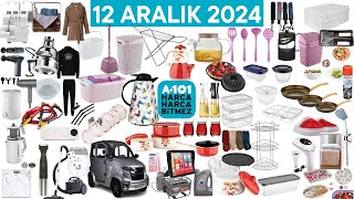 RESMİ KATALOGDAN ✅ | A101 12 ARALIK 2024 | MUTFAK EV GEREÇLERİ HURÇLAR | A101 AKTÜEL İNDİRİMLERİ