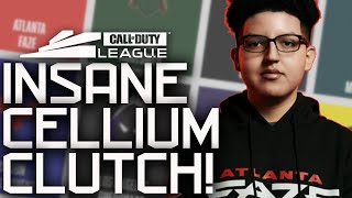 CELLIUM OMG! Insane Hardpoint Clutch in ATL FAZE Throwback BO4 Tournament With ARCITYS, SIMP, ABEZY!