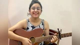 Kya Kasoor Hai Mera.! || Prateek Kuhad || female guitar cover