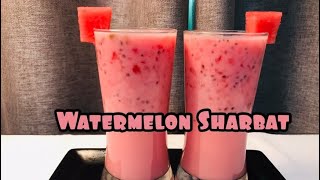 Watermelon  sharbat / vathakka sharbat/ summer spcl/ by Mh food world