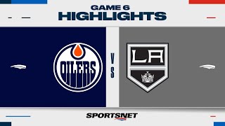 NHL Game 6 Highlights | Oilers vs. Kings - April 29, 2023