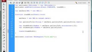 Flash Tutorial - XML and Actionscript 3