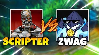 I face a cheating scripter and embarrass him