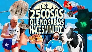 25 Cosas que No Sabías Hace 5 Minutos | Datos Curiosos y Sorprendentes