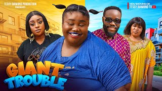 GIANT TROUBLE  -CAZ CHIDIEBERE,TESSY DIAMOND,LASTEST NIGERIAN  Movie #comedy #fu