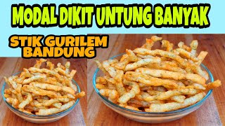 RESEP STIK GURILEM BANDUNG  | IDE JUALAN YANG MENGUNTUNGKAN  | CARA BIKIN GAMPANG MODAL SEDIKIT