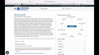 How to search Credo Reference