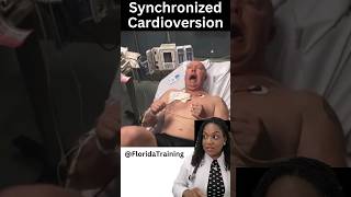 Synchronized Cardioversion: Shocking the ❤️ to Slow Down a Fast Heart Rate #Tachycardia #ACLS