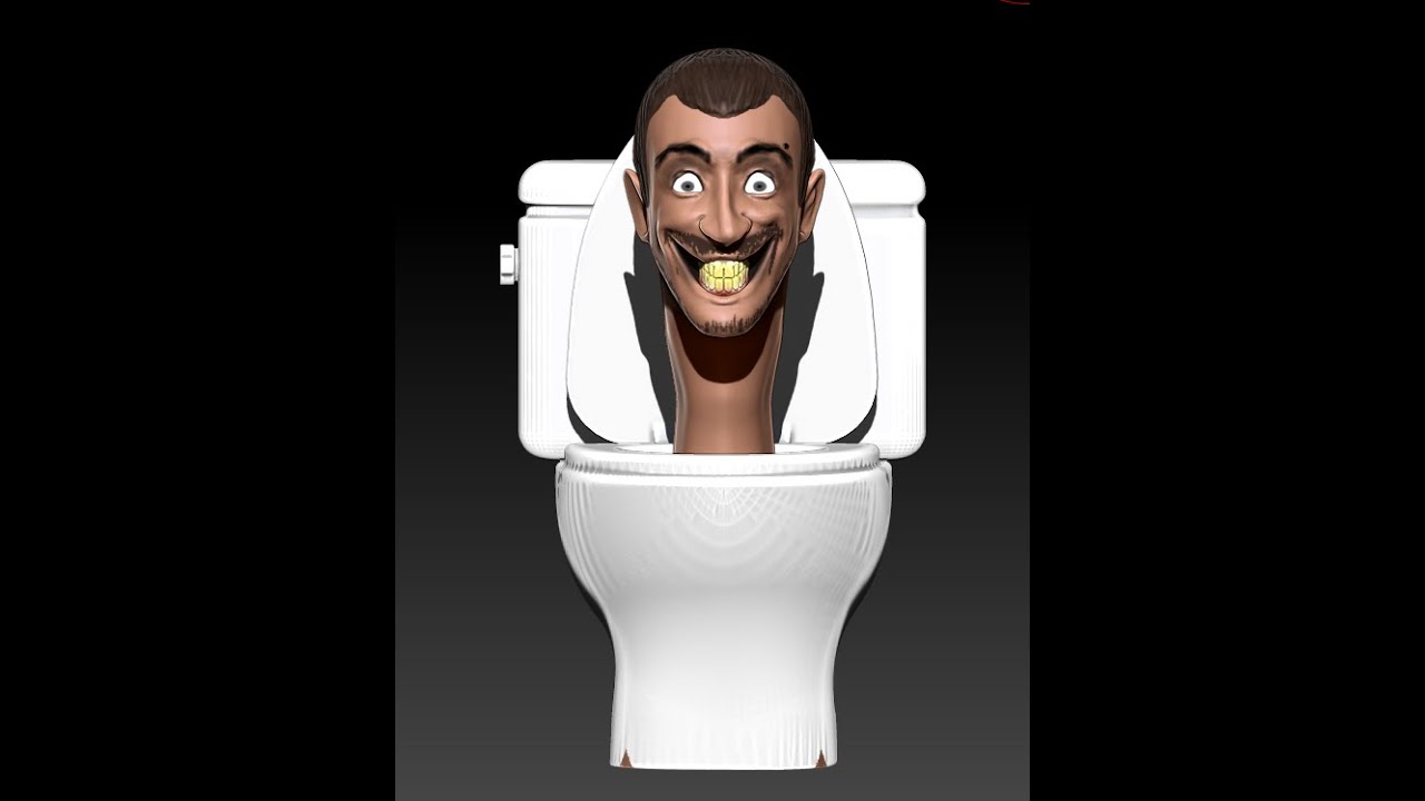 Skibidi Toilet 3d Model - YouTube