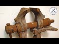 Huge Rusty Leg Vice - Perfect Restoration