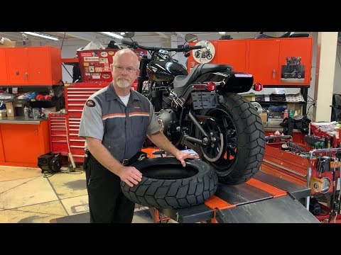 How much does Harley charge to put on tires?