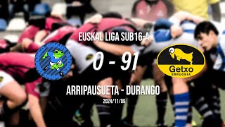 Durango R.T. - Getxo R.. S16