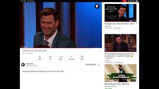 Chris Hemsworth getting his daughter on The Tower of Terror (RDJ’s reaction is priceless!)