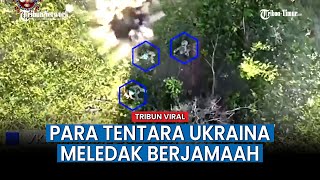 Pukulan Telak Granat Rusia pada Posisi Tentara Ukraina sampai Tewas