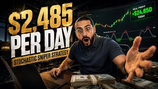 The Easiest $2,485 I've Ever Made Trading - This Stochastic Trading Strategy Feels Illegal