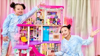 Doll House Warming Party at the Dream House! | Little Big Toys