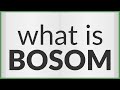 Bosom | meaning of Bosom