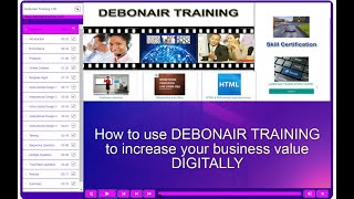 How to use Debonair Training Full video version 1