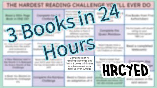 Attempting 3 Books in 24 Hours!!