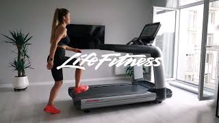Life Fitness PCS Discover SE3 HD Treadmill WIFI - Arctic Silver [EN]