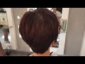 헤어뷰티❤친절한제이샘 ❤여자 짧은 커트 쉽게 자르기 기법.기초 a woman s short hair cut 御者短いカット kabayan