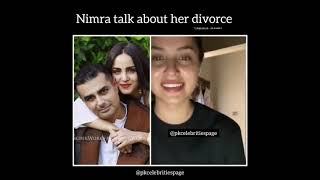 Nimra Khan Finally Talks About Her Divorce |Whatsapp Status
