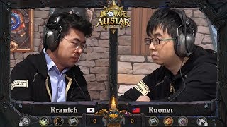 [爐石戰記] Kranich vs Kuonet | 全場 | 全明星賽16強 | HearthStone 2017 All-Star Invitational Round of 16