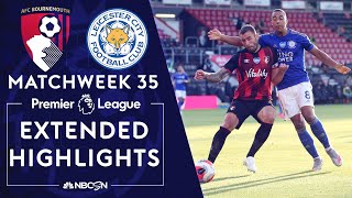 Bournemouth v. Leicester City | PREMIER LEAGUE HIGHLIGHTS | 7/12/2020 | NBC Sports