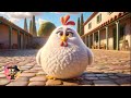 Canzone per bambini - La grande festa armoniosa della gallina  - Animazione Rinnovata