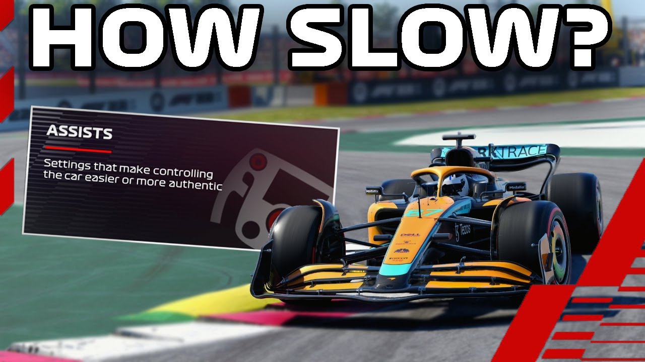 How Slow Is Using Every Assist In F1 22..?