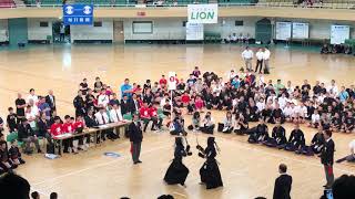 第54回全国道場少年剣道大会 決勝 九好会 福岡如水館 大将戦