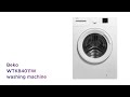 Beko WTK84011W 8 kg 1400 Spin Washing Machine - White | Product Overview | Currys PC World