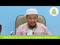 cara sebenar nak ambil wuduk dalam tandas yang ada jamban ustaz kazim elias