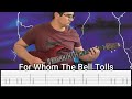 Metallica | For Whom The Bell Tolls | Guitar Cover(2022) + Tabs