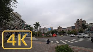 [4K Taipei Taiwan] Walking Trail Taipei Shilin District, Zhongshan N. Rd, Tianmu W. Rd