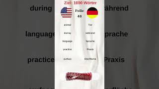 1000 Wörter lernen Folie 48 #deutsch #a1 #b1 ( Deutsch Lernen )