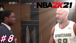 【ゆっくり実況】脳筋と化したPGのNBA2K21マイキャリアモード【大学時代編】♯8