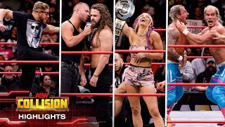 The Death Riders and The Conglomeration CLASH Head On! | 11/9/24 AEW Collision Highlights