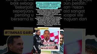 KLUIVERT GEMBIRA KETAMBAHAN TIM PELATIH TIMNAS😎#pssi #beritasport #erickthohir