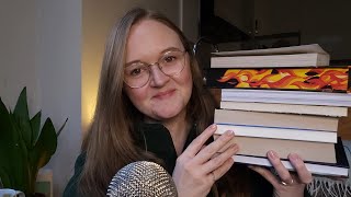 ASMR books I read recently 📚✨ book tapping, page flipping \u0026 whispering