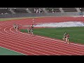 20170519群馬県高校総体陸上女子800m予選1組