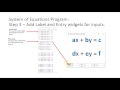 SofE - Pythong 3 GUI: Adding Label and Entry Widgets (PP)