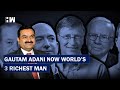 Headlines: Gautam Adani Now World's 3rd Richest, First Asian In Top 3| Jeff Bezos| Elon Musk| Ambani