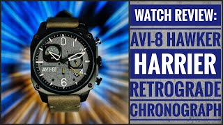 Watch Review: Avi-8 Hawker Harrier Retrograde Chronograph