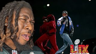 DRAKE FAN REACTS TO KENDRICK LAMAR SUPER BOWL HALF TIME SHOW LIVE