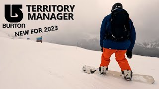 New Burton TERRITORY MANAGER 2023 Review - The Perfect Whistler Snowboard?