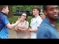 sincere polish catholic family introduced to islam ismael and visitor speakers corner sam dawah